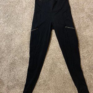 Athleta Full Length Leggings with Zipper Pockets